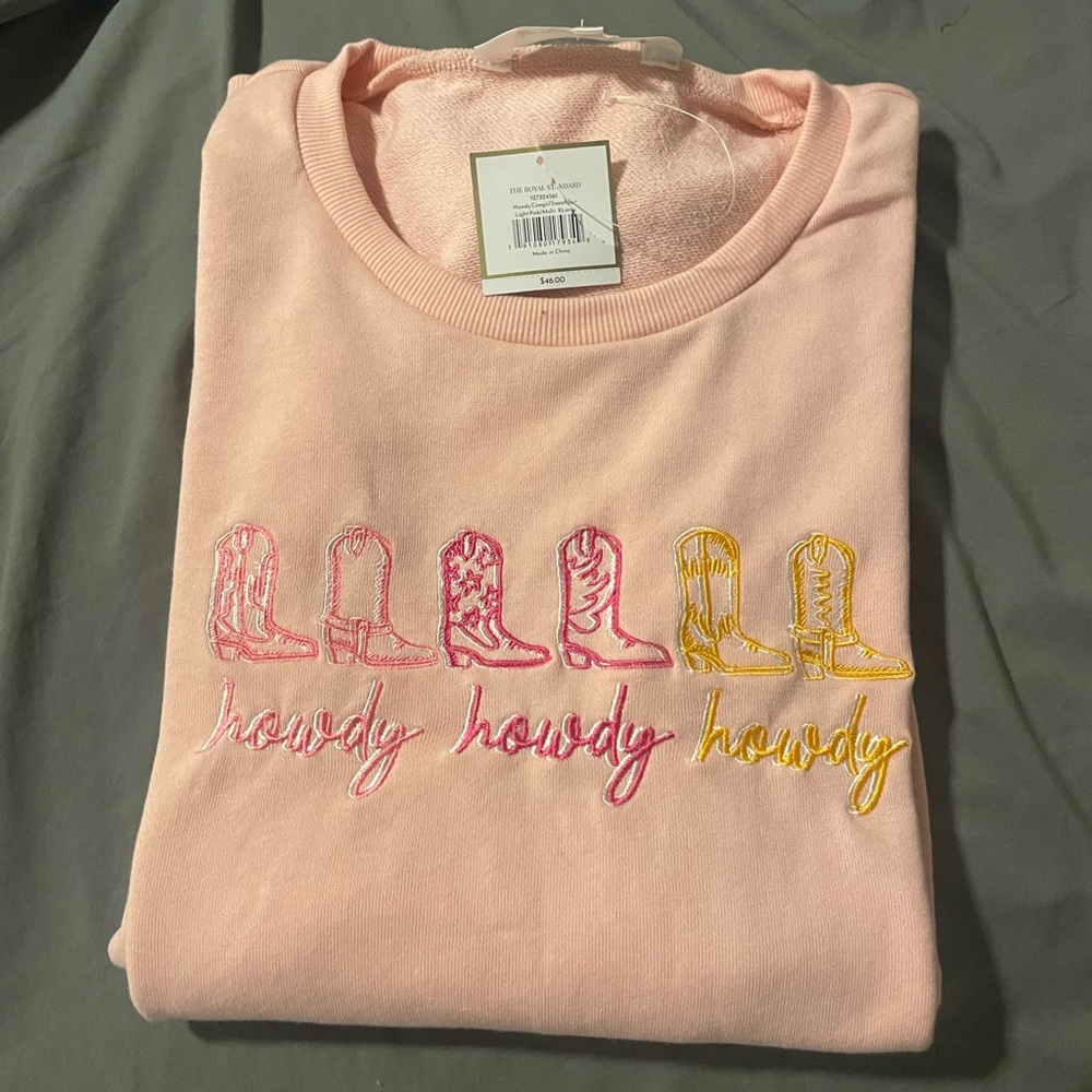 HOWDY COWGIRL SWEATSHIRT
